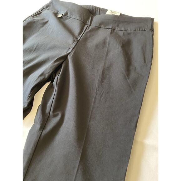 Alfani Womens Black Tummy Control Skinny Stretch Pants Business Size 14S - Picture 3 of 10